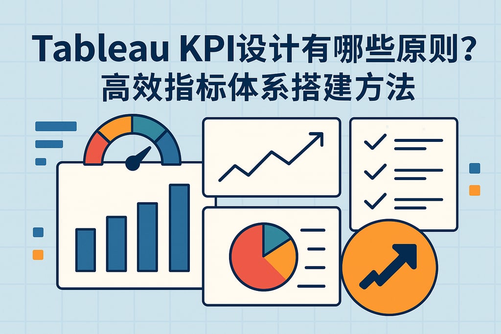 Tableau KPI设计有哪些原则？高效指标体系搭建方法